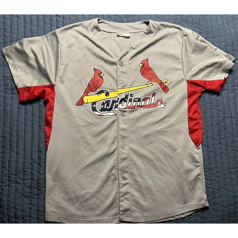 St Louis Cardinals 4th of July Stars Stripes 2014 SGA Stadium Giveaway Jersey